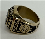 Bert Blyleven 1985 Cleveland Indians MLB All Star Game Ring w/Blyleven Signed Letter of Provenance