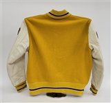 Bert Blyleven 1969 Santiago High School Letterman’s Jacket w/Blyleven Signed Letter of Provenance