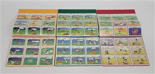 Bert Blyleven Lot of (3) Upper Deck Looney Tunes Comic Ball Card Album w/Blyleven Signed Letter of Provenance