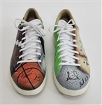 Adam Thielen Charity Golf Tournament Autographed Mache Shoes w/ Vince Carter, Larry Fitzgerald, Greg Maddux, & More