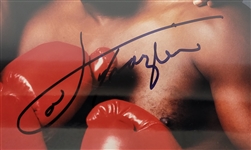 Muhammad Ali & Joe Frazier Dual Autographed & Framed 16x20 Photo OA LE #24/100