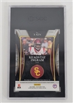 Keaontay Ingram 2022 Panini Select Draft Picks X-KIN X-Factor Signatures Tie Dye Prizm LE #24/25 Rookie Card SGC 9 Auto 10