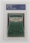 Dan Fouts Autographed 2001 Topps Archives #18 Card PSA/DNA
