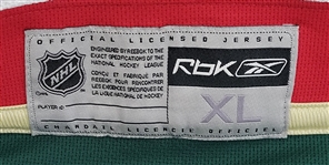 Marian Gaborik Autographed Authentic Minnesota Wild Jersey Beckett