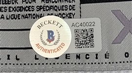 2005-06 Nashville Predators Team Signed Jersey w/ Beckett LOA