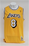 Kobe Bryant Autographed 1996-97 Mitchell & Ness NBA 50th Anniversary Rookie Jersey PSA/DNA & Beckett LOA