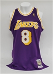 Kobe Bryant Autographed 1996-97 Mitchell & Ness NBA 50th Anniversary Rookie Jersey LE #7/8 PSA/DNA & Beckett LOA