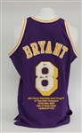 Kobe Bryant Autographed 1996-97 Mitchell & Ness NBA 50th Anniversary Rookie Jersey LE #7/8 PSA/DNA & Beckett LOA
