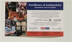Kobe Bryant Autographed 1996-97 Mitchell & Ness NBA 50th Anniversary Rookie Jersey LE #7/8 PSA/DNA & Beckett LOA