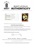 Lot of 10 Autographed Pro Set Golf Cards w/ Arnold Palmer Beckett