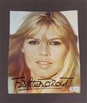 Brigitte Bardot Autographed 8x10 Photo Beckett