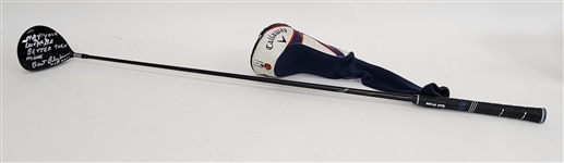 Bert Blyleven Callaway Big Bertha Alpha Used Driver Signed w/Blyleven Signed Letter of Provenance