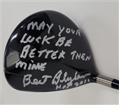 Bert Blyleven Callaway Big Bertha Alpha Used Driver Signed w/Blyleven Signed Letter of Provenance