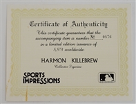 Harmon Killebrew Autographed 500 Home Run Club Figurine LE #876/5573