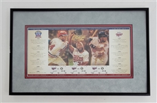 Framed 1997 Kirby Puckett Weekend Ticket Display