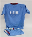 Joe Kleine 1987 Sacramento Kings Game Used & Autographed Warmup Uniform