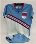 Joe Kleine 1986 Sacramento Kings Game Used & Autographed Warmup Uniform