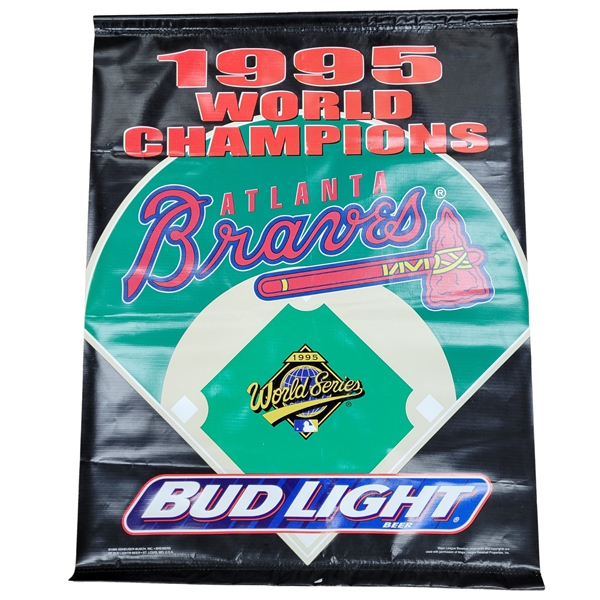 Atlanta Braves 1995 World Champions 30x40 Banner