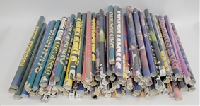 Lot of 100 of Pre-1991 Sports Posters