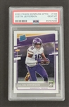 Justin Jefferson 2020 Panini Donruss Optic #163 Rookie Card PSA 10 Gem Mint