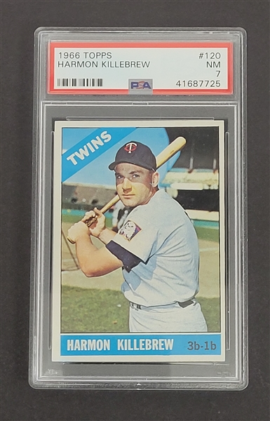 Harmon Killebrew 1966 Topps #120 PSA 7