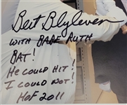 Bert Blyleven Lot of (5) 2011 Hall of Fame Induction Signed Photos and Magazines w/Blyleven Signed Letter of Provenance