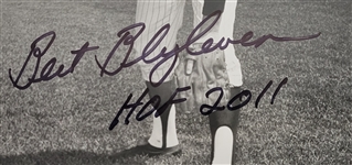 Bert Blyleven Lot of (4) Minnesota Twins Signed Photos and Magazine w/Blyleven Signed Letter of Provenance