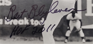 Bert Blyleven Lot of (4) Minnesota Twins Signed Photos and Magazine w/Blyleven Signed Letter of Provenance