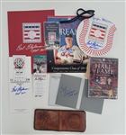 Bert Blyleven Lot of (11) 2011 Hall of Fame Items Signed w/Blyleven Signed Letter of Provenance