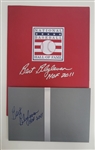 Bert Blyleven Lot of (11) 2011 Hall of Fame Items Signed w/Blyleven Signed Letter of Provenance
