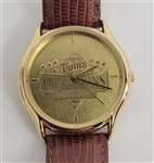 Bert Blyleven 2002 Minnesota Twins AL Central Champions Jostens Watch w/Blyleven Signed Letter of Provenance