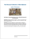 Bert Blyleven Huge Baseball Card Lot From 1970s-90s Featuring Full and Partial Boxes w/Blyleven Signed Letter of Provenance