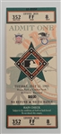 1993 MLB All-Star Game Full Unused Ticket