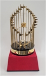 Bert Blyleven 1987 Minnesota Twins FULL-SIZE World Series Championship Trophy w/Blyleven Signed Letter of Provenance