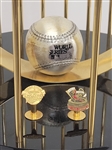 Bert Blyleven 1987 Minnesota Twins FULL-SIZE World Series Championship Trophy w/Blyleven Signed Letter of Provenance