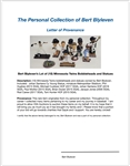 Bert Blyleven Lot of (10) Minnesota Twins Bobbleheads and Statues w/Blyleven Signed Letter of Provenance