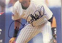 Derek Jeter Autographed 1997 Beckett Magazine Matted w/ Beckett LOA