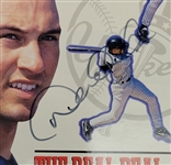 Derek Jeter Autographed 1996 Yankees Program w/ Beckett LOA