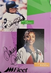 Fleet All-Stars Autographed 18x22 Poster w/ Derek Jeter Beckett LOA