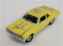 John Cena, Craig Jackson, & Ricky Hendrick Autographed Die-Cast Car w/ Beckett LOA
