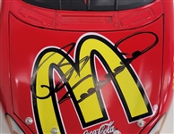Lot of 2 Bill Elliott & Mark Martin Autographed Model Racing Cars Beckett