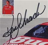 Ken Schrader Autographed 6x8 Photo Beckett