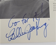 Billie Jean King Autographed & Inscribed 8x10 Photo Beckett