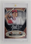 Mike Trout Autographed 2015 Topps Tier One Autographs Card LE #6/10