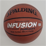 Red Auerbach Autographed Spalding Basketball w/ Beckett LOA