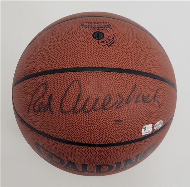 Red Auerbach Autographed Spalding Basketball w/ Beckett LOA