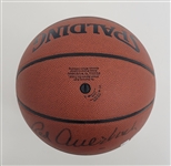 Red Auerbach Autographed Spalding Basketball w/ Beckett LOA