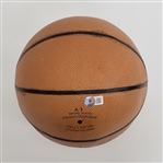 Al McGuire Autographed Spalding Basketball Beckett