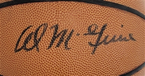 Al McGuire Autographed Spalding Basketball Beckett