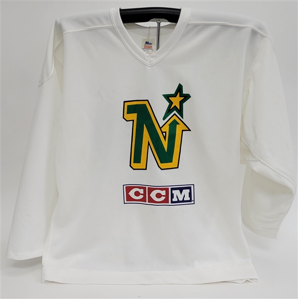 Minnesota North Stars c. 1980s Used Practice Jersey